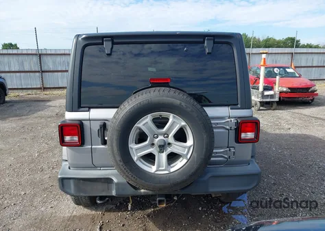 2021 Jeep Wrangler из США, поврежденный, VIN 1C4HJJXDN5MW52760